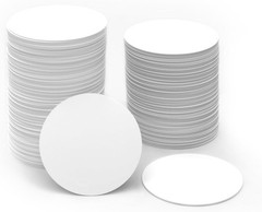 50 Count Round NFC Tags – Rewritable Cards, Waterproof & Durable 25mm Coins
