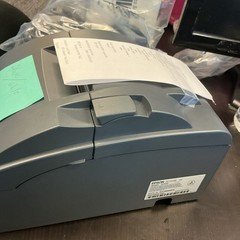 Epson TM-U220IIB M384B Ethernet Kitchen POS Receipt Printer