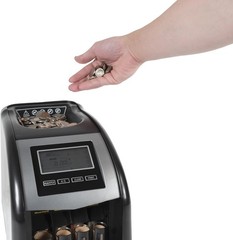 4 Row Automatic Coin Sorter & Counter – Hands-Free Operation