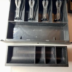 Royal Cash Register 410DX Cash Management System 89214G Keys Manual Tested Works