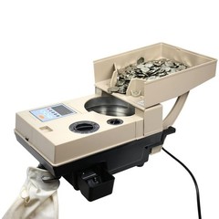 High Speed Electric Coin Counter & Sorter 1200 Coins per Minute 2000 Capacity