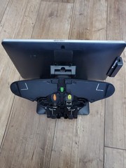 Toast Flex POS Terminal Data Processing Dual Monitor System w/ EMV Card Reader