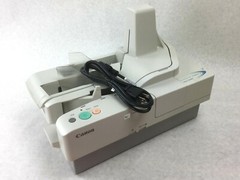 Canon CR180 Check Scanner Includes Power Supply Needs Ink Cartridge