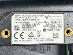 Zebra DS8178-DL0F007ZZWW Wireless Barcode Scanner w/CR8178-SC Cradle & USB Cable