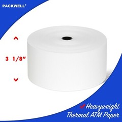 PACKWELL HYOSUNG / TRANAX ATM THERMAL RECEIPT PAPER 3 1/8″ X 1000′ 8CT