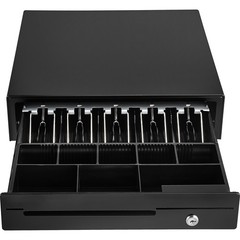 VEVOR Cash Drawer 16″ Cash Register POS System 5 Bill 8 Coin 3 Unlocking Ways