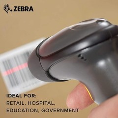 LS2208 Bi-Directional 1D Laser Barcode Scanner – Fast & Lightweight Solution