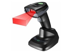 Adesso Wireless/Bluetooth/Wired 2D Barcode Scanner with Charging Cradle –