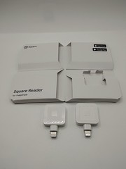 Square Reader for Magstripe Lightning Lot Of Two Open Box New
