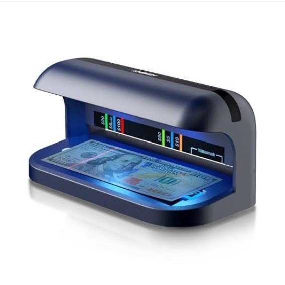 Your Best Business Assistant LD006 Counterfeit Detector UV Light, Wired Plastic