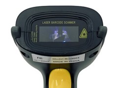Nadamoo Bur3003 Wired/Wireless 1D Handheld Laser Barcode Scanner w/USB Cable