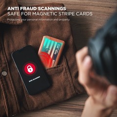 VULKIT RFID Blocking Cards 6 Pack Contactless Protection for RFID/NFC Anti-Th…
