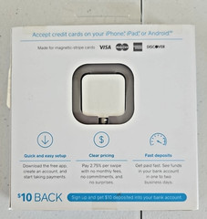Square Credit Debit Card Reader – for Apple iPhone and Android BRAND NEW
