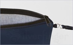 BANK BAG Vinyl Zipper Deposit Money Cash Coin Currency Receipts Wallet Organizer
