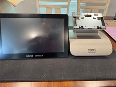 Oracle Micros 7321804 Workstation 6 System W/ Stand [No Drive] (1)