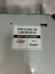 POSX ION 16 Cash Drawer ION-C16A-1B POS Retail 16in Black Tested w/ Key