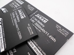 LOT OF 5 JANAM XT2 Li-Ion Battery 3.8VDc 2900mAh 11.02Wh 80-BTSC BAT-T1-002