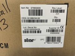 Star Micronics CD3-1616 5 Bill / 8 Coin Value Series Cash Drawer -NEW