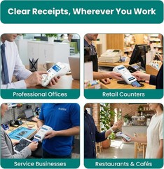 Receipt Paper Rolls for Pax a920 a920 Pro a920 Max Credit Card Machine