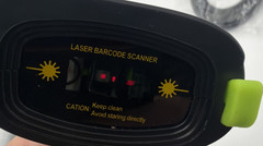 Tera Wireless Barcode Scanner 2.4GHz USB Wired 1D Laser Rechargeable Green