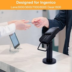 POS Terminal Stand for Ingenico Lane 3000 3600 7000 8000 – Adjustable Metal Hold