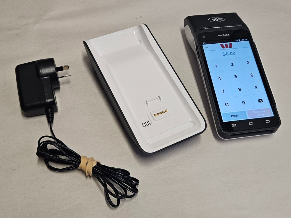 Verifone T650p portable Android-based smart POS terminal, Locked