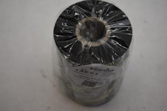 Genius Inkanto AWR1 Wax Ribbon 110mm x 450m Black Label Printer Roll Pack of 4
