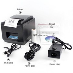 symcode POS Thermal Receipt Printer Ethernet/LAN Auto Cutter Cash Drawer 80mm