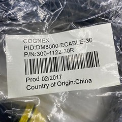 COGNEX DM8000-ECABLE-30 Dataman Reader Scanner Ethernet Cable 300-1122-30R 🎯