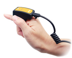 Unitech MS622 Wearable 2D USB Barcode Scanner, Finger Ring Strap MS622-2UCB00-SG