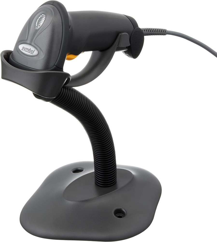Zebra LS2208 Series Corded Handheld Standard Range Laser Scanner Kit with Goosen