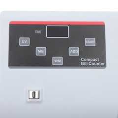 Money Counter Bill Counting Machine Counterfeit Detector UV & MG & WM Cash Bank