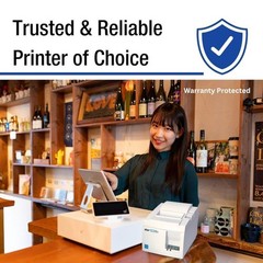 Star Micronics TSP143IIIW Wi-Fi (WLAN) Thermal Receipt Printer with Wireless…