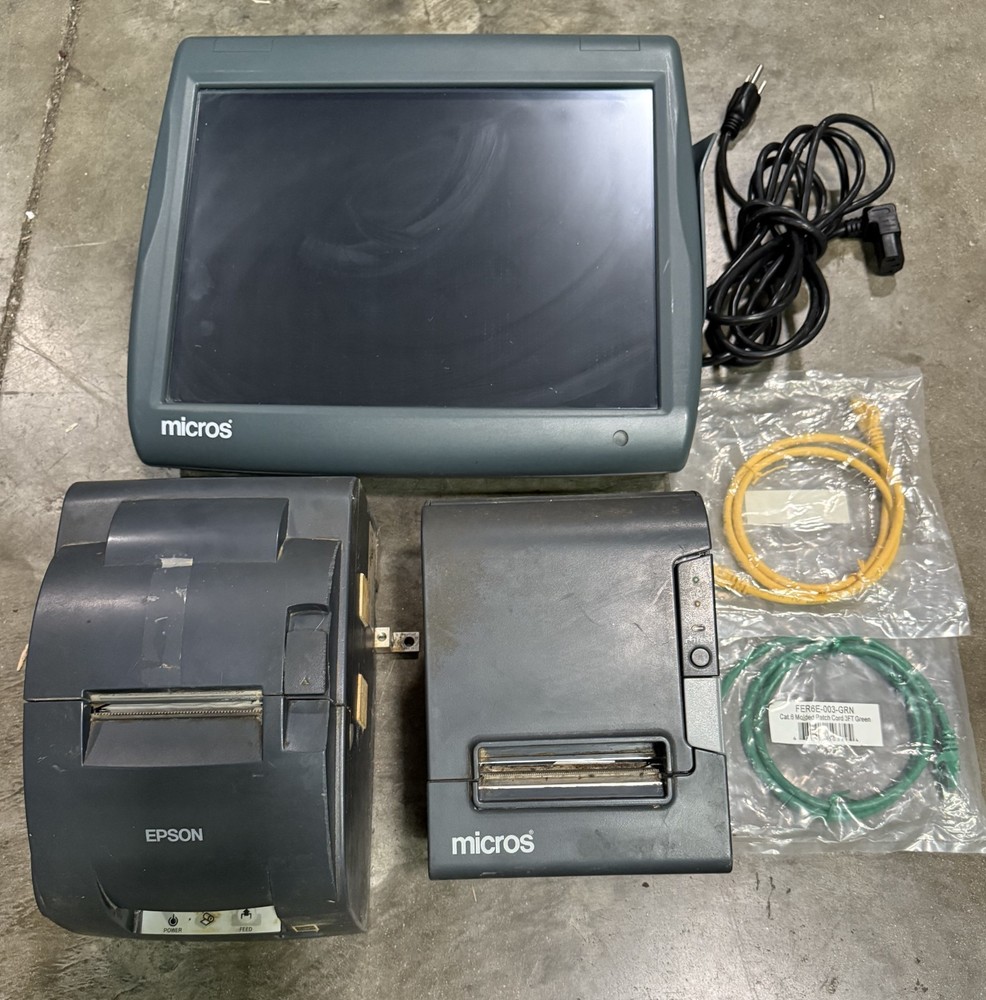 MICROS POS Station – Workstation 5A + M244A + Epson M188B
