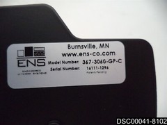 ENS, LOW CONTOUR ROUND BASE STAND VX805/820 WITH 8 -90 TILT, 367-3060-GP-C
