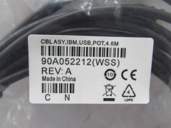 NEW Datalogic 9800I POS 12V Powered USB to Y Split 3-Pin Power & Host 90A052212