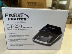 Fraud Fighter CT-250 Digital Counterfeit Detector-NEW