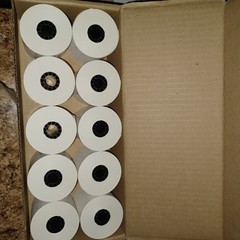 10 Rolls 2 1/4″ HP Universal Thermal Receipt Printer Paper CS749A (OFC)