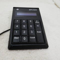 ID TECH SREDKey Key Pad + USB MagStripe Reader Credit Card Reader
