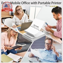 8.5×11 Inch Thermal Paper 100 Sheets Letter Size Dry Quickly Fade-Resistant for