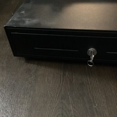 CASH DRAWER | 16″ VOLCORA manual push open cash drawer with Key
