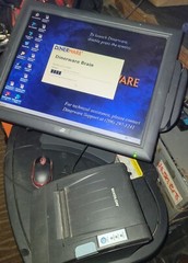 “DISPLAY MODEL” POS Touchscreen J2 615 POS System Intel Atom 1.6GHz,Win 7 615 RT