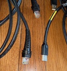 For Honeywell Coiled 3M Scanner Cable HSM 5V USB Type A CBL-500-300-C00 Lot 10