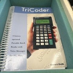Worth Data LT54 Tricoder w/ LZ300 Barcode Scanner Gun Manual Instruction CD Box