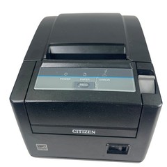 Citizen CT-S601 Direct 3″ Thermal POS Printer Type II Ethernet Black & Cable