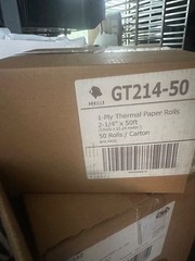 1 New Epson Mobilink P20 Mobile Printer TM-P20-551 C31CE14551, 1 case of paper