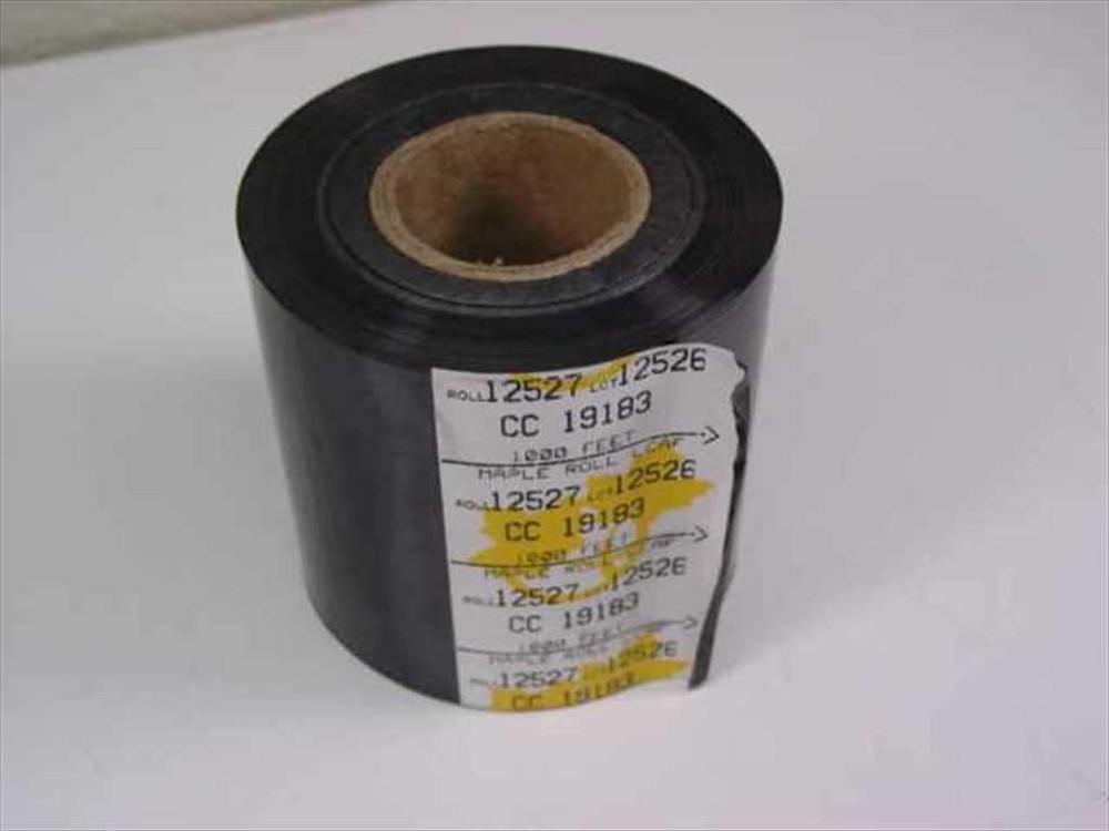 Maple Roll Leaf CC19183 1000 Foot Roll Thermal Ink / Transfer Ribbon