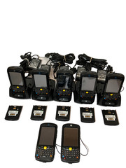 5+2 LOT Motorola MC55A0 Rugged PDA 2D Scanner Touch Display Wi-Fi + 5 Cradle/Pwr