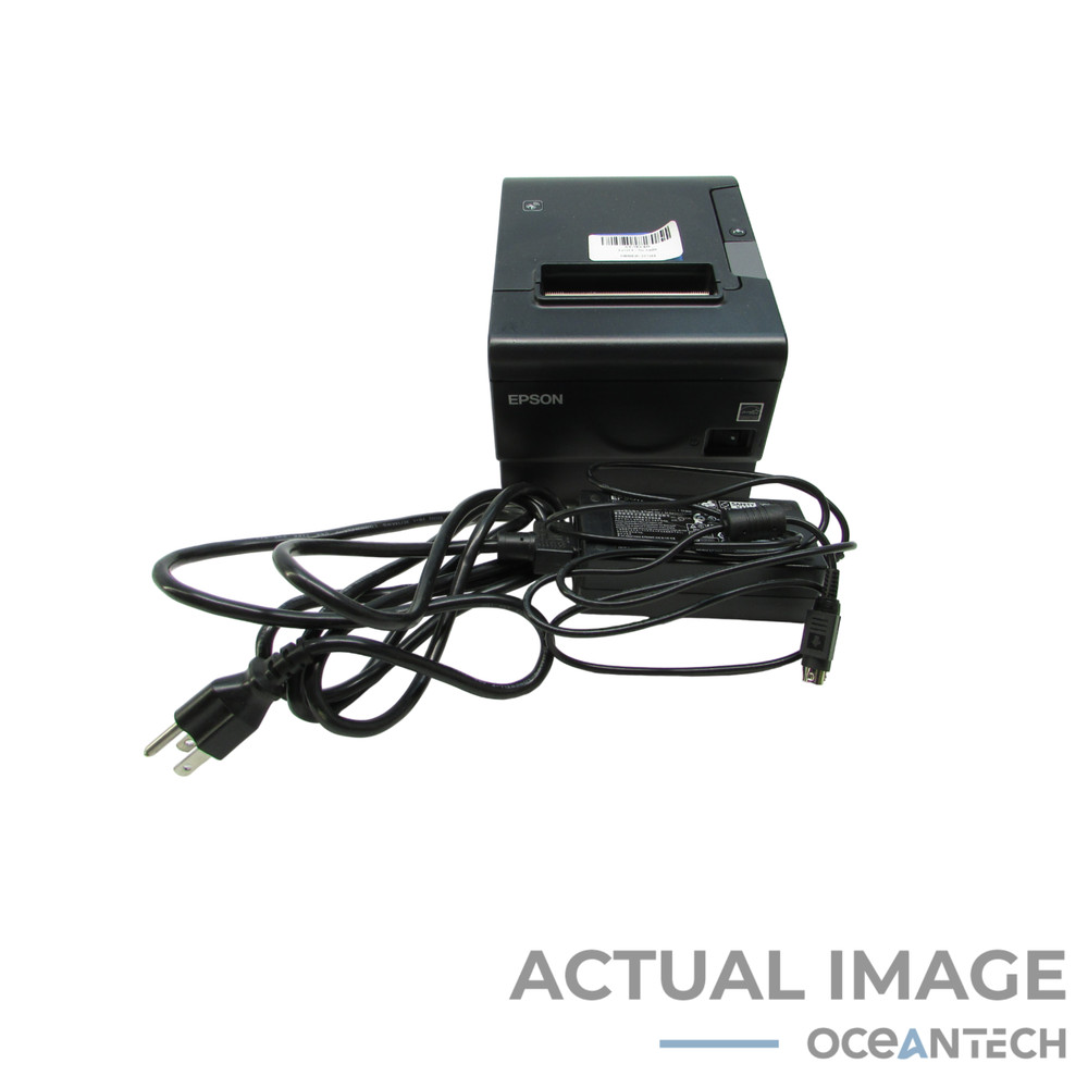 Epson TM-T88VI M338A Thermal Printer Ethernet LAN RS-232 USB Tested with Adapter