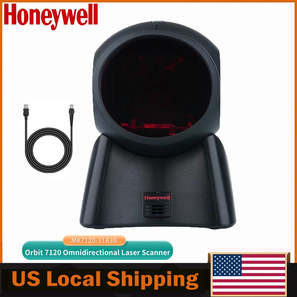Honeywell Orbit MS7120 Omni Directional USB Barcode Scanner (MK7120-31A38) NEW